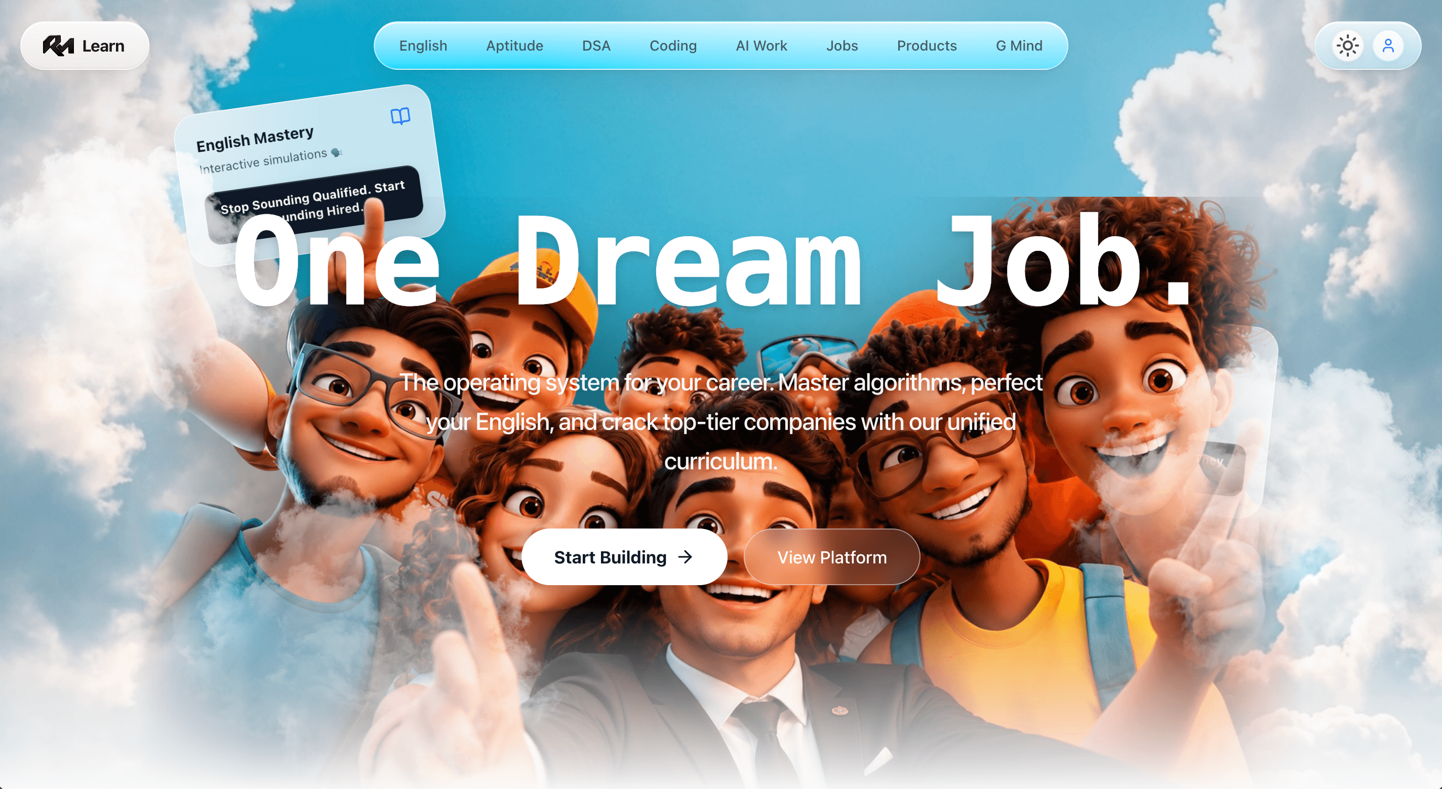 RMLearns — One Dream Job. The operating system for your career.